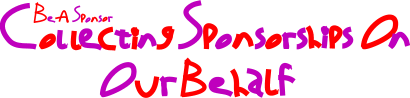 Collecting Sponsorships on Our Behalf